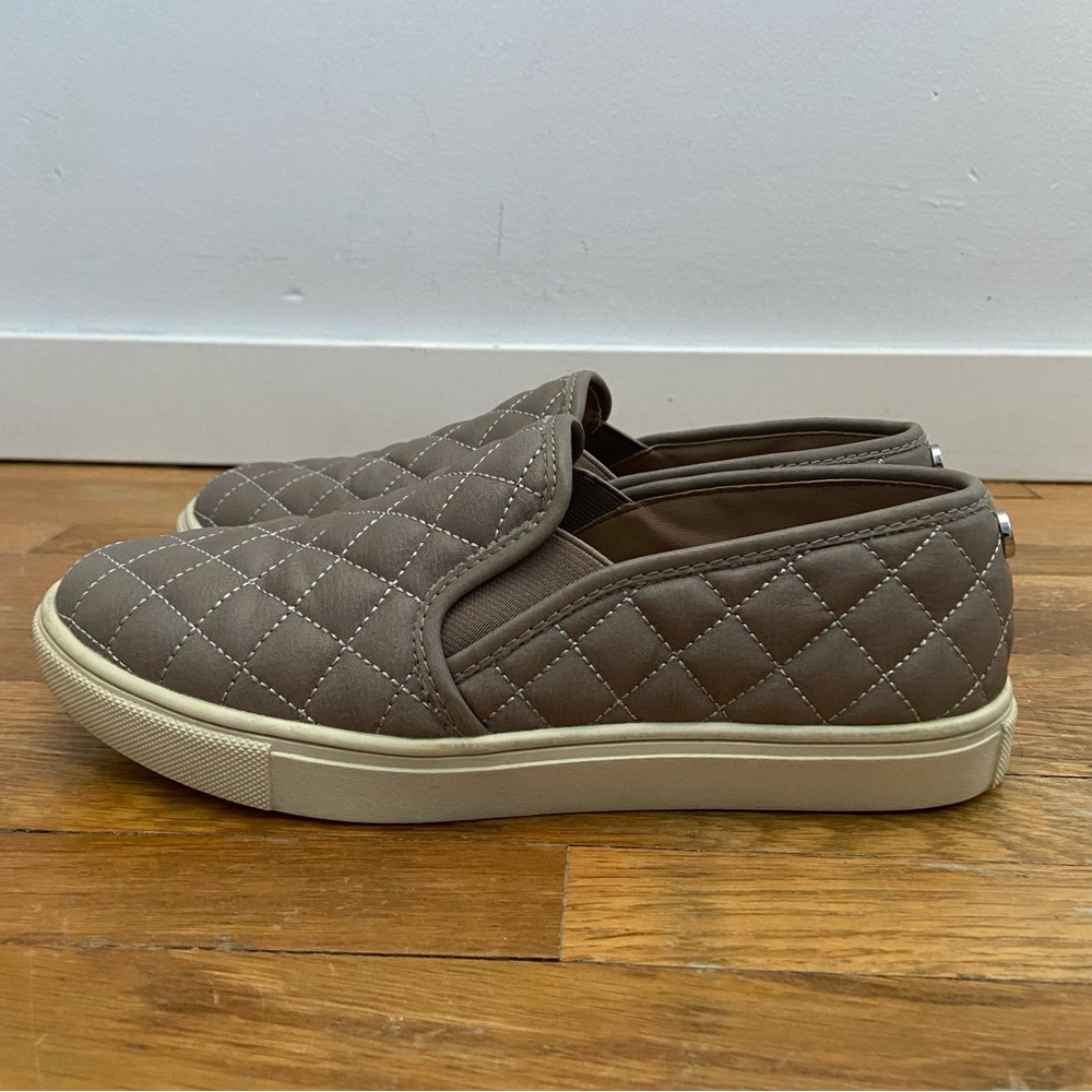 Steve Madden quilted slip-ons